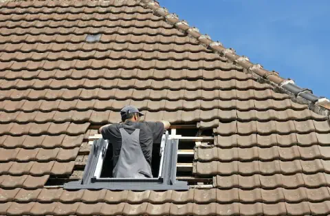 Pose de velux - Marlieux